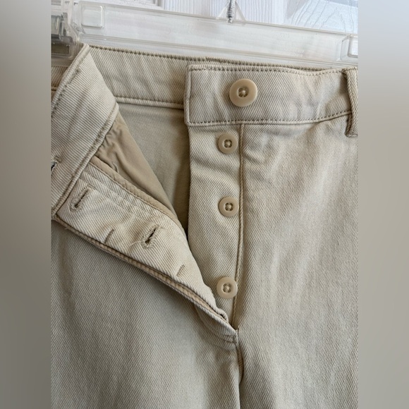 Aritzia Wilfred Free Womens 6 Modern Cargo Pant Light Beige GD Birch Utility - Picture 9 of 12